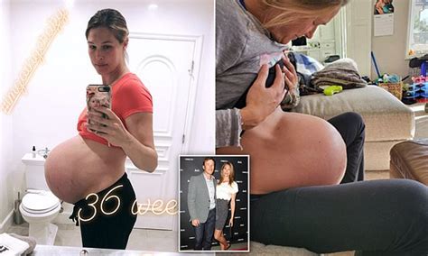 Bode Miller S Wife Morgan Shares Another Photo Of Her Growing Baby Bump