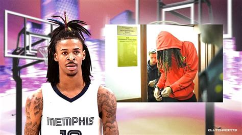 Is Ja Morant In Jail Arrest And Charge Suspended For Threatening