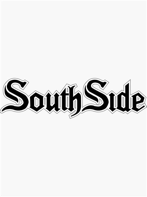 South Side Chicago Sticker For Sale By Creativesatchel Redbubble