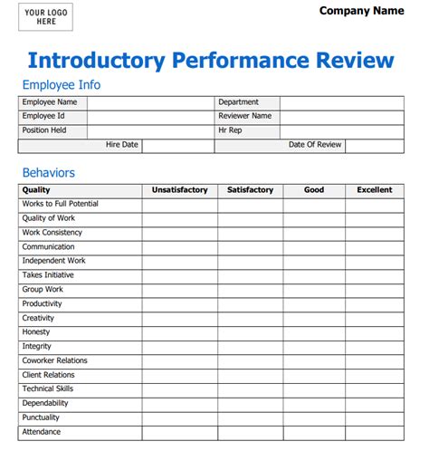 Home Living Office School Supplies Deluxe Page Version Employee Evaluation Form Employee