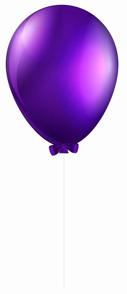 Transparent Balloon Purple Clip Balloons Clipart Luftballons