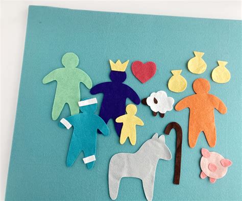 Wild Olive Project Felt Board Pieces To Tell Stories Of Jesus
