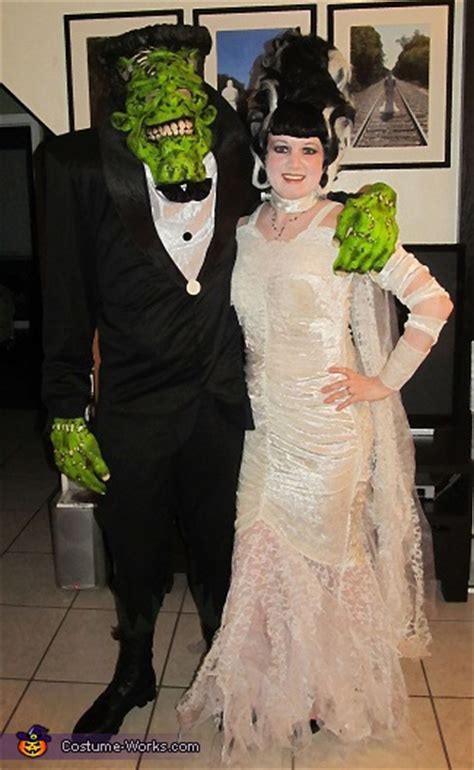 Frankenstein And His Bride Halloween Costume Ideas For Couples Photo 33