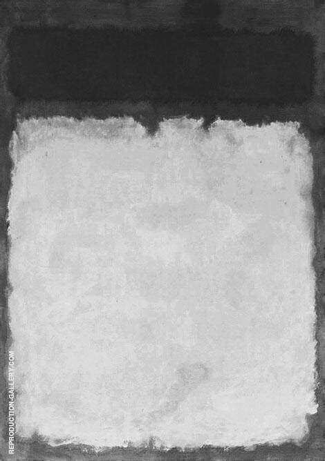 Grey And Black With White Oil Painting Reproduction