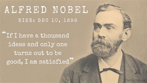 Ways to celebrate birthdays is blowing out candles on a cake. Remembering Alfred Nobel on His 119th Death Anniversary
