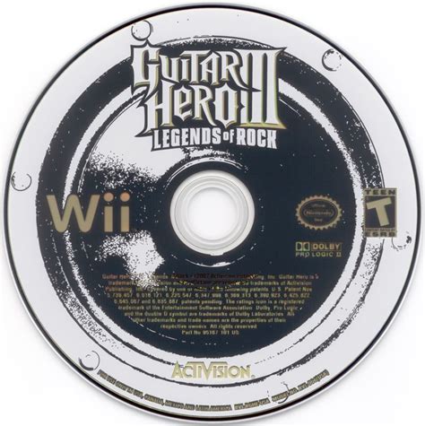 Guitar Hero Iii Legends Of Rock 2007 Wii Box Cover Art Mobygames