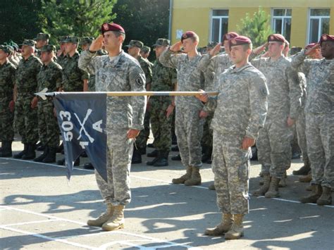 Us Army Europe Sky Soldiers Train With Multinational Partners At