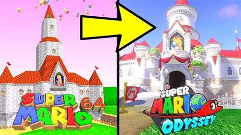 Super Mario Odyssey Peachs Castle Inside Peachs Castle Odyssey 4