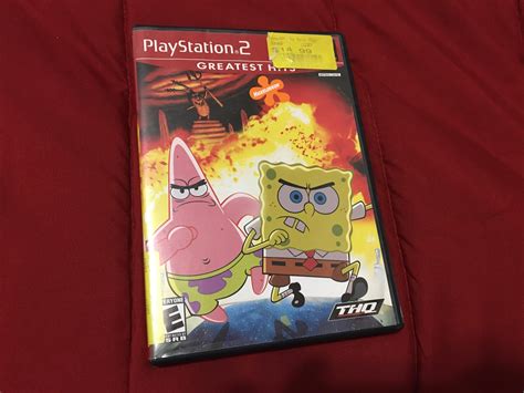 Anyone Know Why My Copy Of The Spongebob Movie Game Doesnt Have A