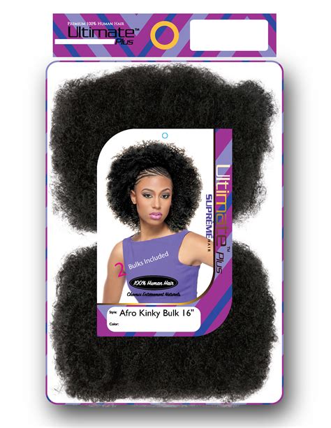 100 Human Hair Afro Kinky Bulk 16 2 Oz Linns Hair Beauty
