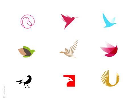Bird Logo Collections By Monome On Dribbble