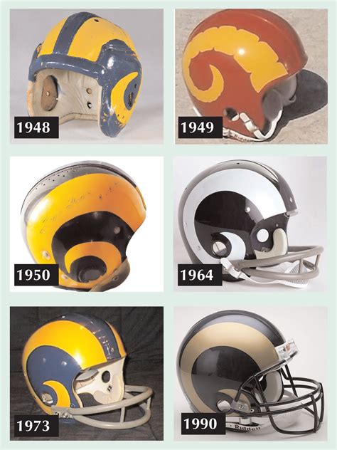 Logo Rams Football Helmet