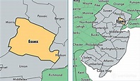 Map Of Essex County Nj | World Map 07