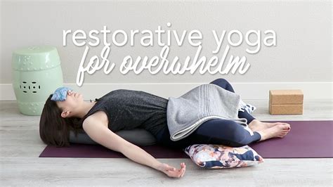 3 Restorative Yoga Poses For Stress Release 20 Minutes Patabook Active Women