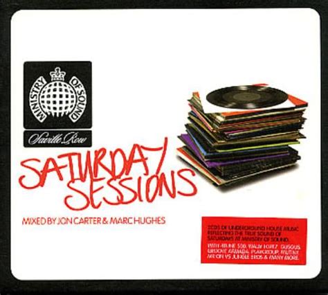 Ministry Of Sound Saturday Sessions Uk 2 Cd Album Set Double Cd 286697