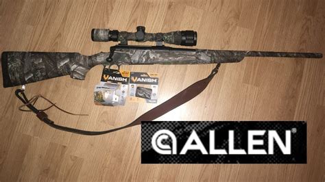 Savage Axis 22 250 Camo Wrapped Allen Realtree Vanish YouTube