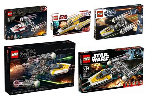 Best Lego Star Wars Y Wing Starfighter Sets Bossks Bounty