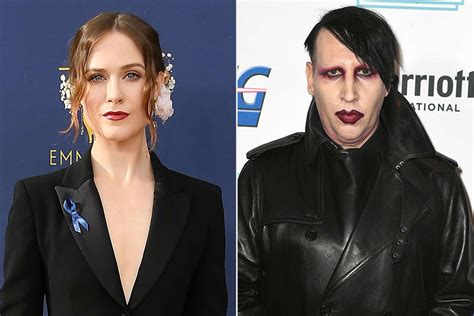 Evan Rachel Wood Isnt Afraid Of Marilyn Mansons Defamation Lawsuit