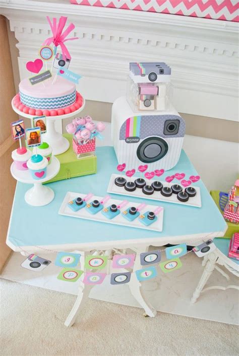 Cute Instagram Birthday Party Theme For Teen Girls Homemydesign