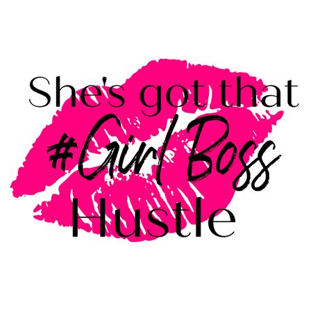 Girl Boss Hustle Svg Png Pdf Jpeg Girl Power Lady Boss Etsy