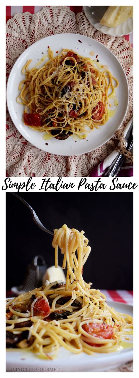 Simple Italian Pasta Sauce Living The Gourmet