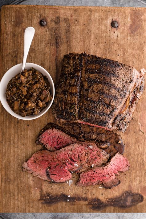 Try one of my 6 tips for grilling beef tenderloin with one of these great recipes from weber grills. Grilled Beef Tenderloin with Wild Mushrooms Recipe ...