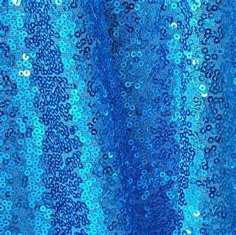 Turquoise Sequin Fabric Aqua Blue Sequin Fabric Full Sequin Etsy