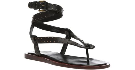 Joie Jennie Studded Strappy Sandal In White Lyst