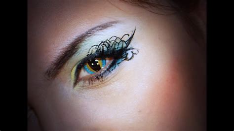 Dragon Eyes Turquoise Makeup Youtube