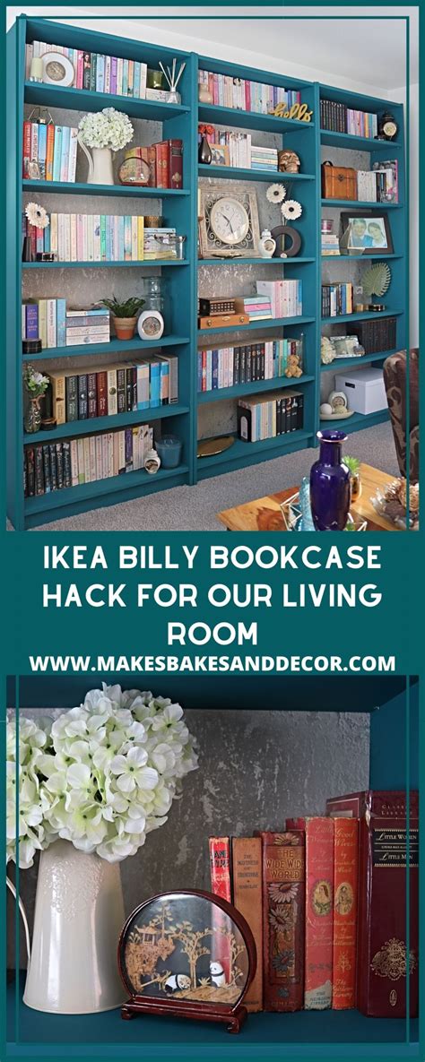 Ikea Billy Bookcase Hack For Our Living Room Makes
