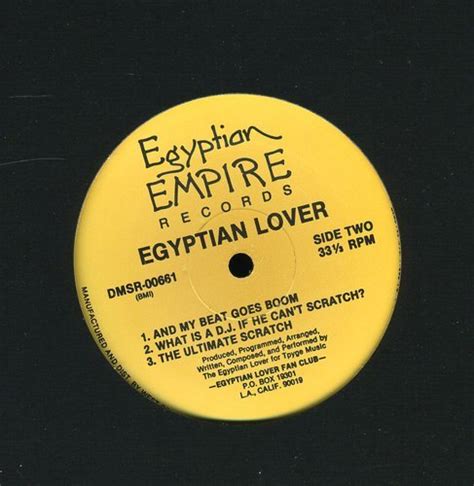 Egyptian Lover Egypt Egypt Vinyl Music
