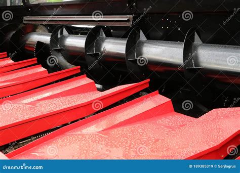 Reapers Combine Harvester Stock Image Image Of Cultivator 189385319