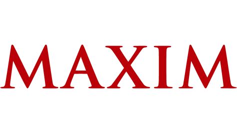 Maxim Logo And Symbol Meaning History Png Brand