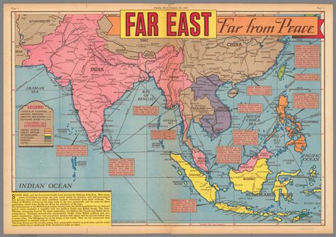 Countries In The Far East Map World Map