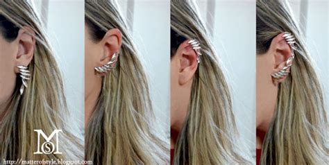 How To Turn Earrings Into Ear Cuffs Step By Step Diy Tutorial