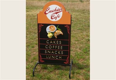 Enchies Cafe Sign Danthonia Designs Cafe Sign Cafe Coffee Snacks