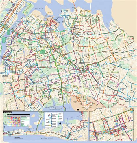 Printable Manhattan Bus Map Printable Maps