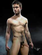 Post Bare Naked Men Daniel Radcliffe Fakes Harry James Potter