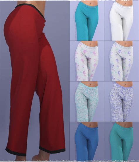 Dynamic Casual Pants La Femme And V4 3d Figure Assets La Femme Lhomme