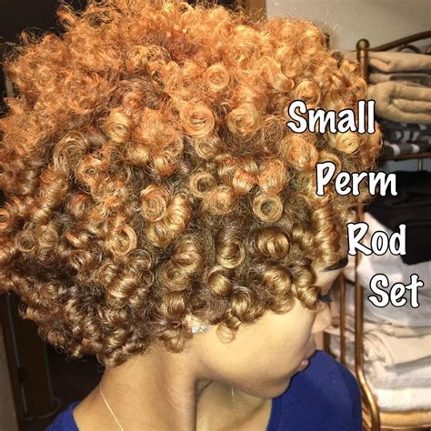 Small Perm Rod Set On Shortmedium Natural Hair Perm Rod Set Small