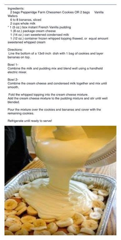 This is the best banana pudding recipe ever! Paula Deen Banana Pudding dont know if i already posted ...