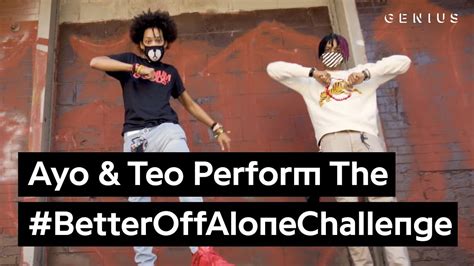 Official Ayo And Teo “better Off Alone” Dance Challenge Clothes Outfits Brands Style And Looks