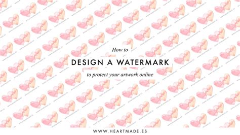 Watermark Design Tutorial To Protect Your Artwork Online Youtube