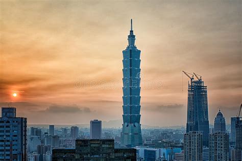 Taipei Taiwan Skyline Stock Photo Image Of Cityscape 80580698