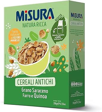 Misura Cereali Colazione Natura Ricca Fiocchi Di Mais Con Cereali
