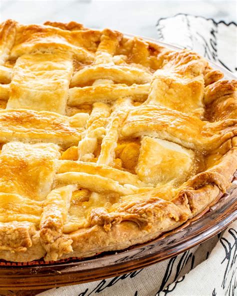 This Perfect Peach Pie Is A Classic American Dessert Loaded With Fresh