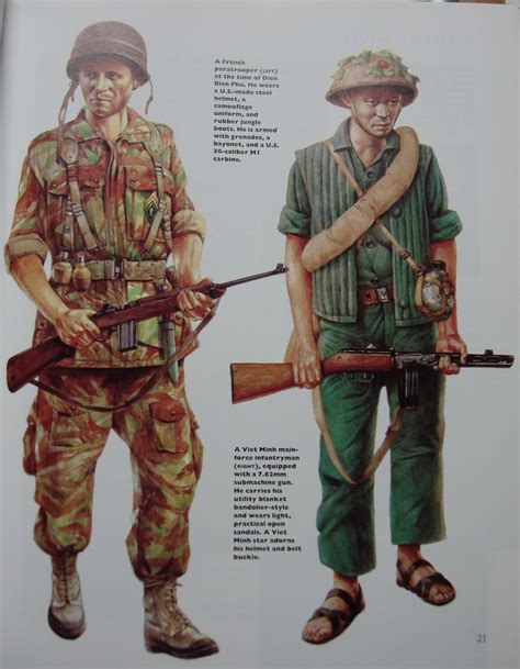 Viet Minh And French Uniforms From Vietnam A Visual Encyclopedia A