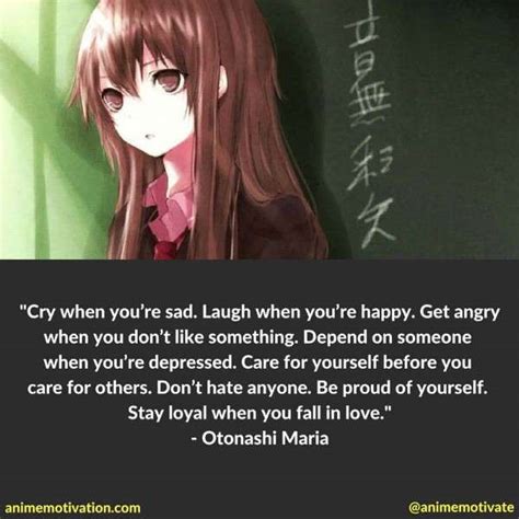 Sad Anime Aesthetic Quotes Sad Anime Quotes Find And Discover Home