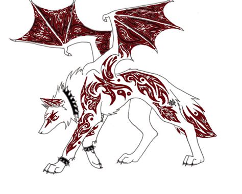 Craya Demon Wolf By Vampgothgirl1 On Deviantart