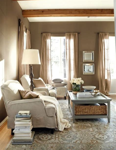 Warm Colors In A Living Room Perfect For Dropping Down On The Couch